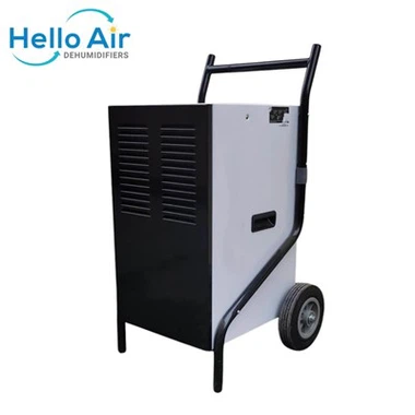 60L Compact Cart Design Dehumidifier Nrog kov